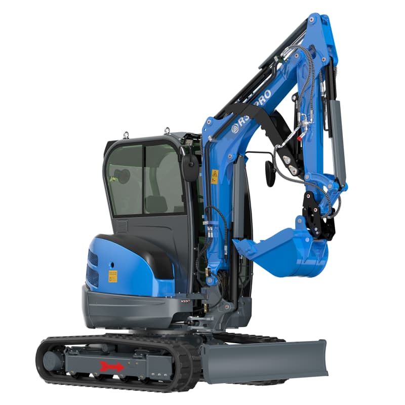 R32 Cab (with air conditioning) + side swing Kubota V1505 [LP02010656]