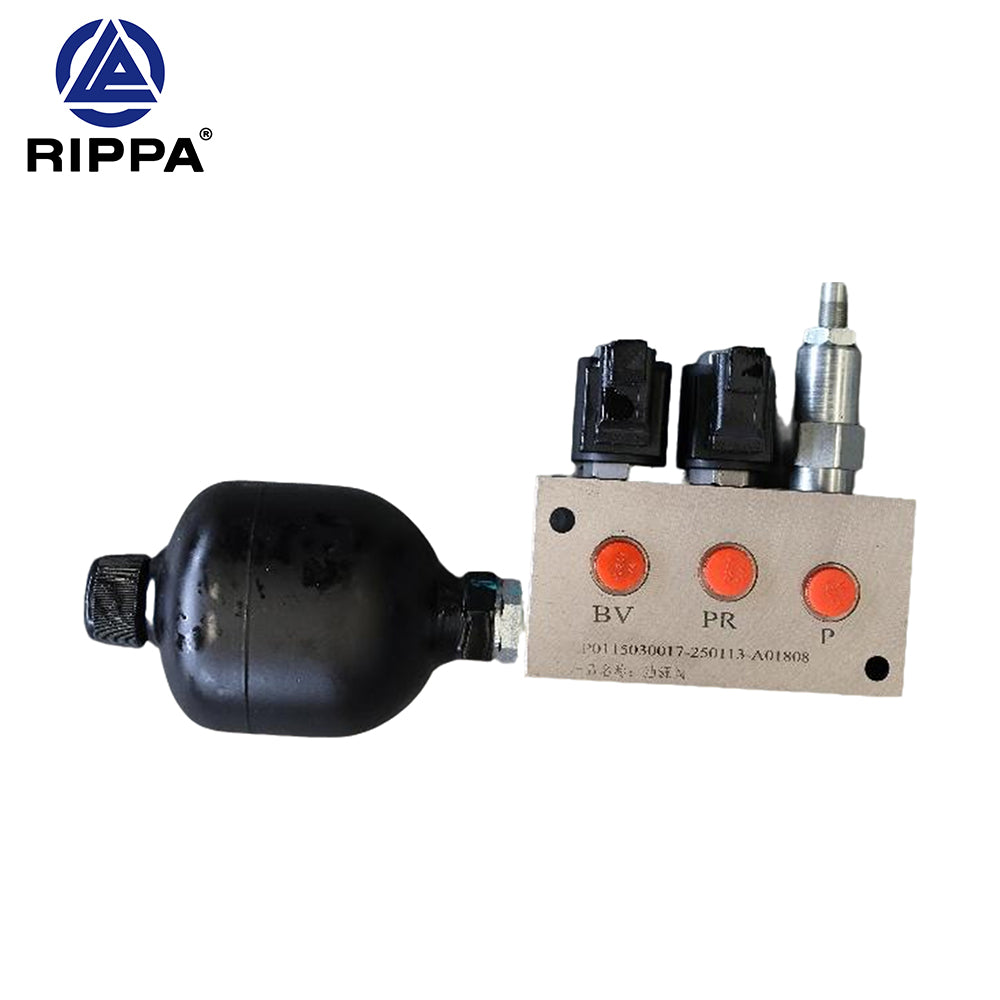 Excavator R18-4 Kubota/R22-2 Kubota/R32-3 Kubota/R32-3 Kubota Hydraulic Source Solenoid Valve + Accumulator[LP0115030017]