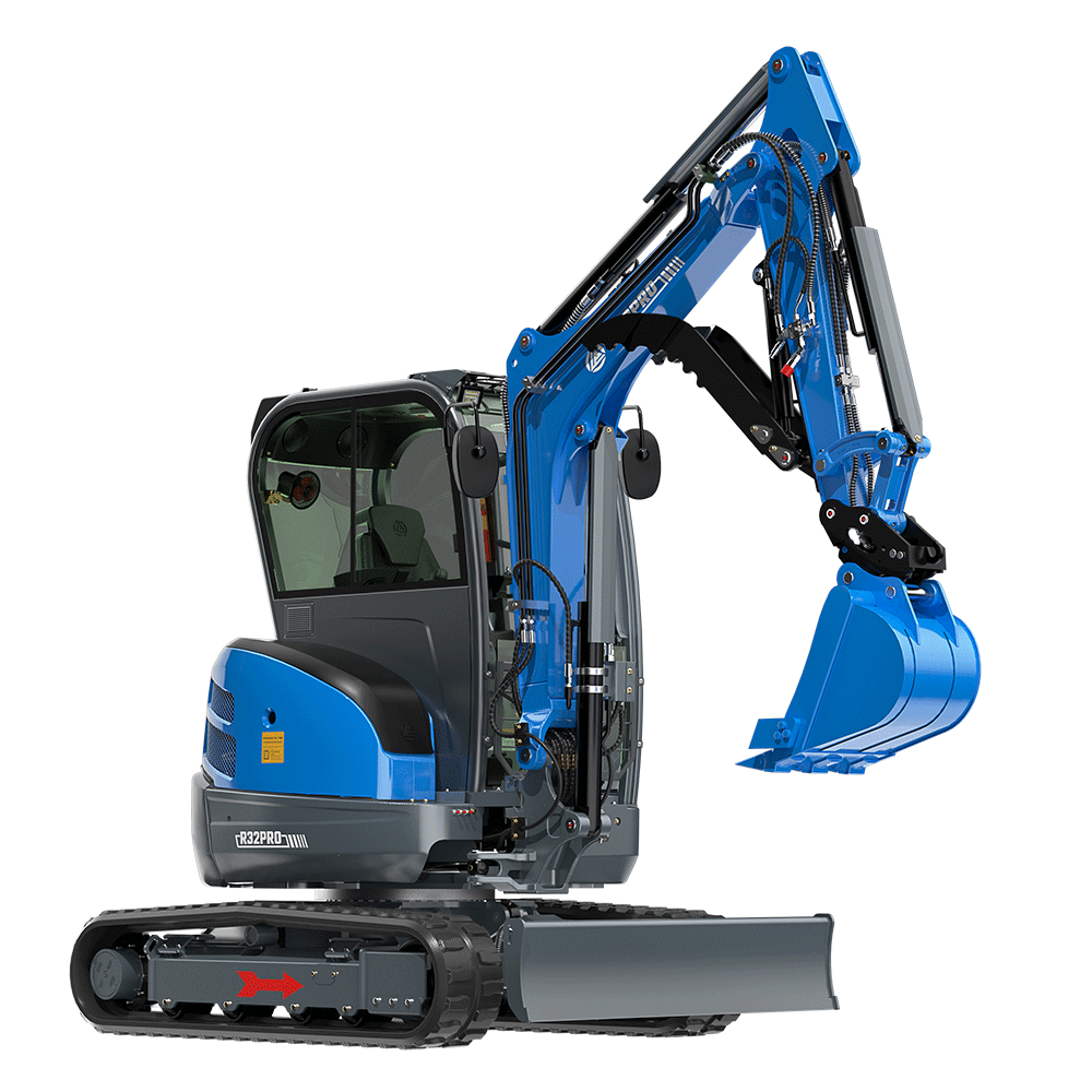 R32 Cab (with air conditioning) + side swing Kubota V1505 [LP02010656U04]