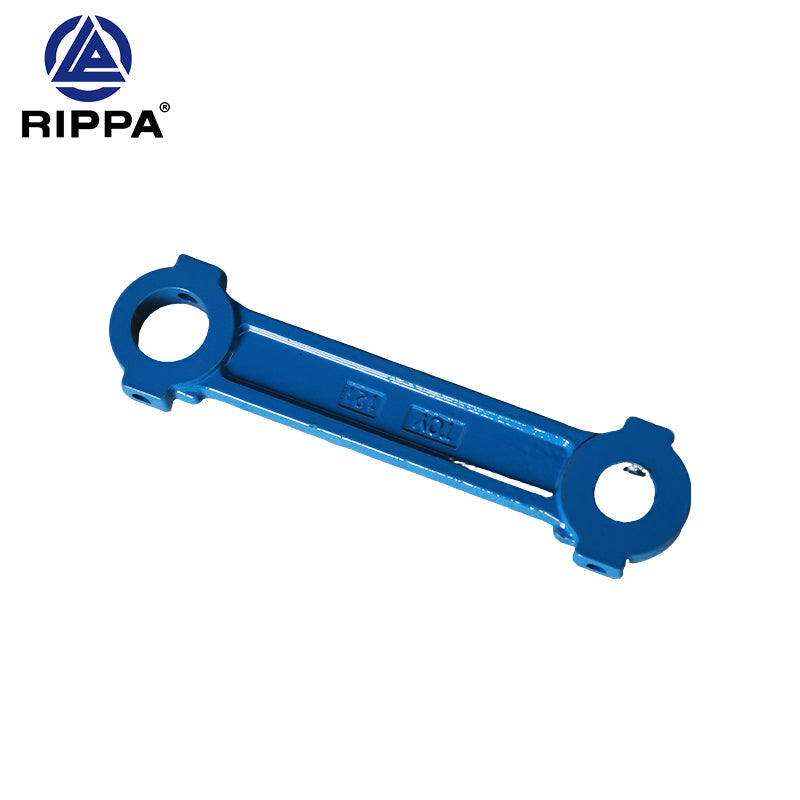 R22 Cast rocker (with hole) spray-painted - traffic blue RAL5017 [LP0112013194]