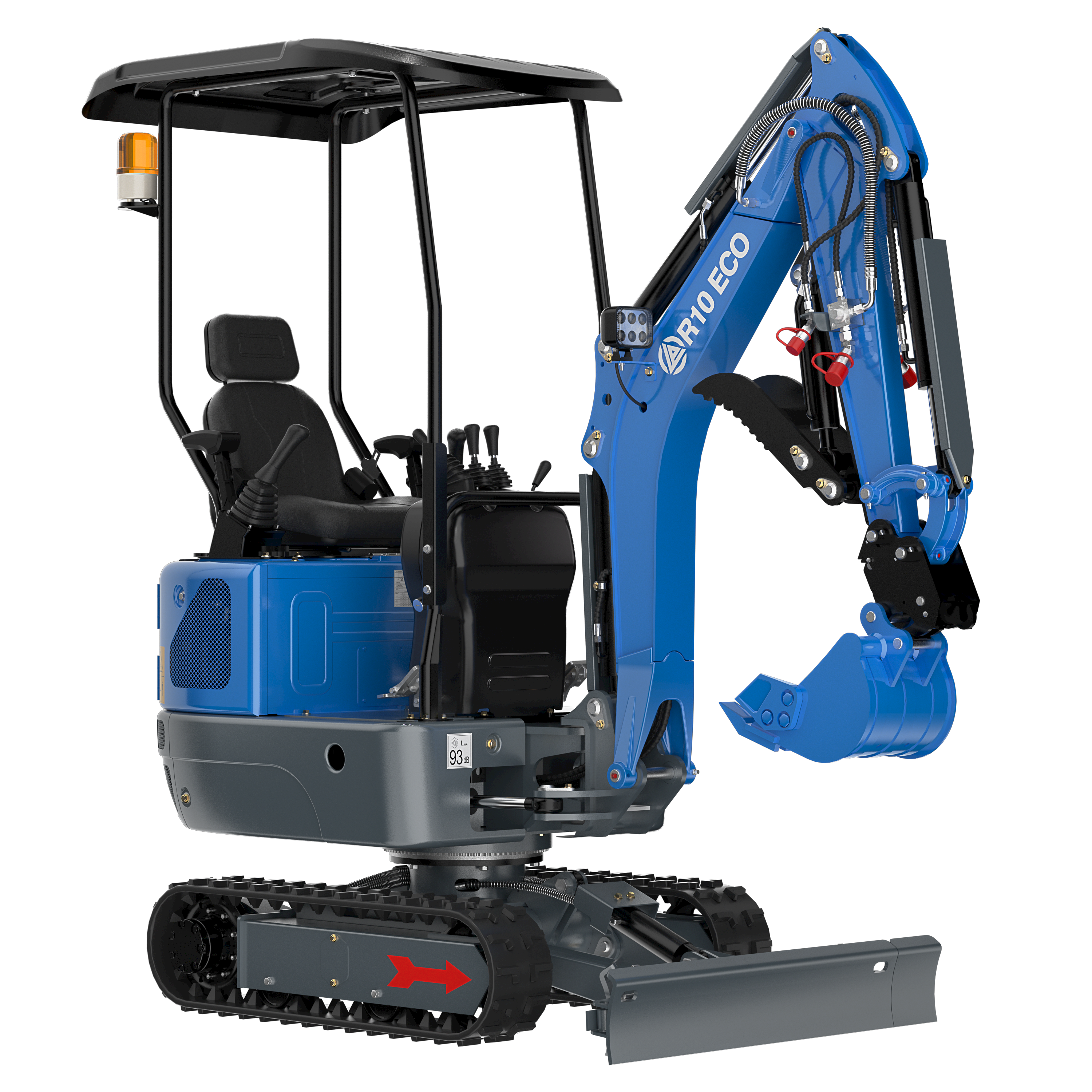 R10 double-side operation + roof + Kubota Z482 telescopic side swing [LP02011066]