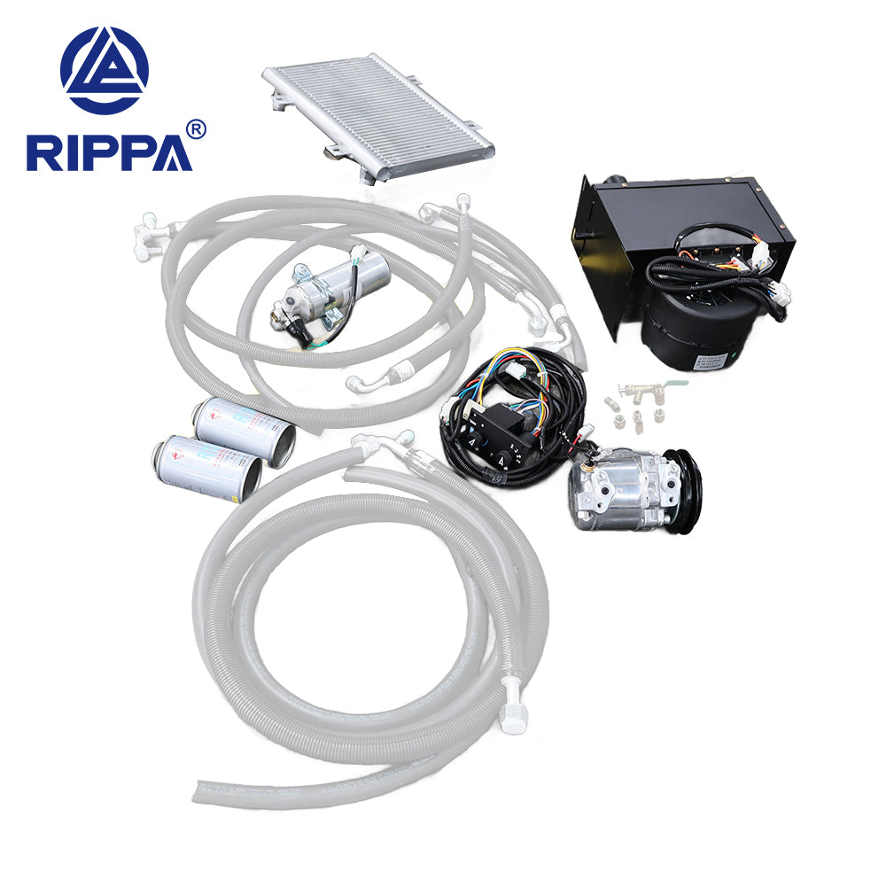 Excavator R32-3 Kubota Air Conditioner, Condenser, Compressor, Receiver Drier[LP0110010078]