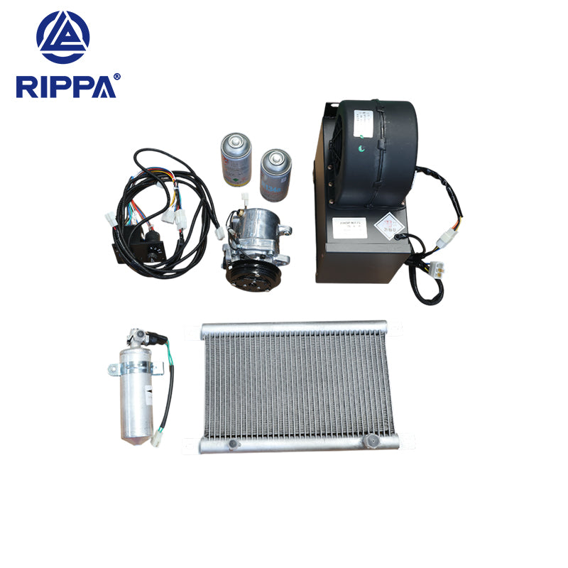 Excavator R22-2 Kubota Air Conditioner, Condenser, Compressor, Receiver Drier[LP0110010074]