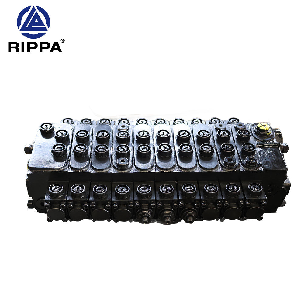 Excavator R18-4 Kubota Full Pilot Load Sensing Ten-Section Valve[LP0101030071]