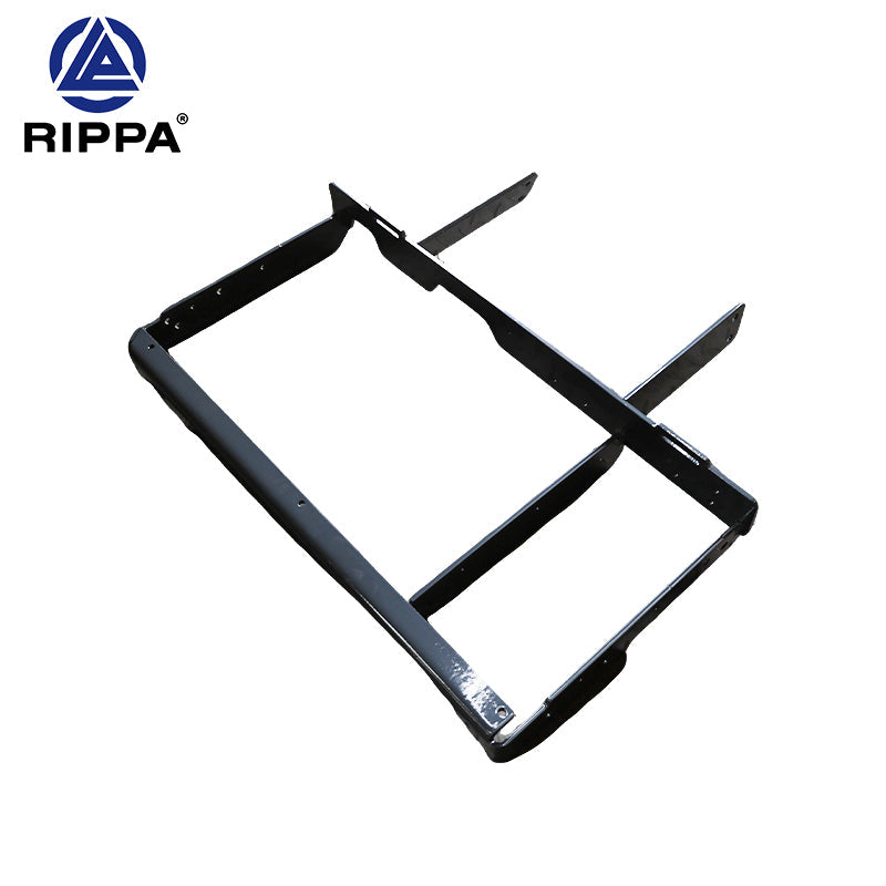 Excavator R10-5 Kubota/R10-5 Yoop/R10-5 Briggs & Stratton Front Bracket (Powder-Coated - RIPPA Black RAL7016)[LP0112013357]