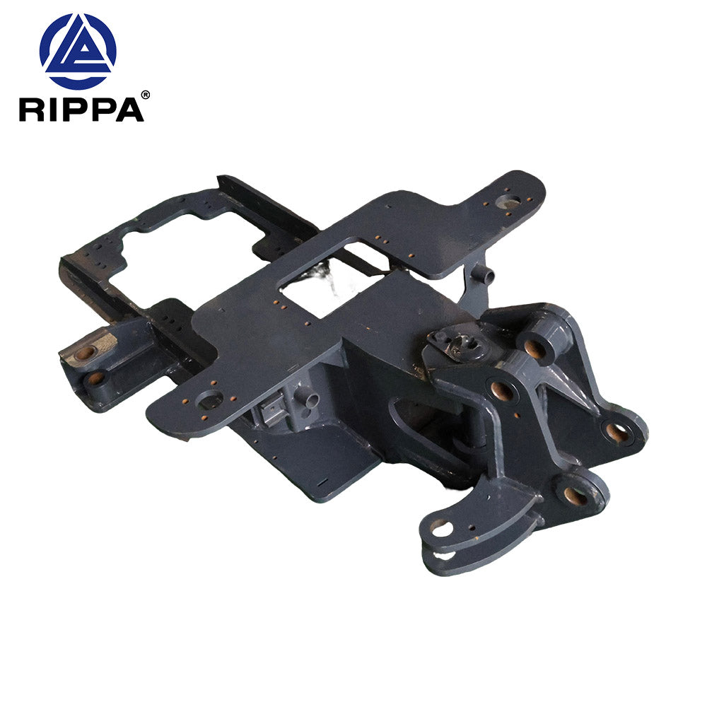 Excavator R10-5 Kubota/R10-5 Yoop/R10-5 Briggs & Stratton Side-Swing Yooper Structure (Cylinder Top Mount) (Powder-Coated - RIPPA Black RAL7016)[LP0112013402]