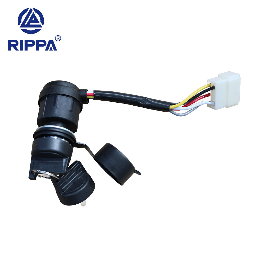 Excavator R10-5 Briggs & Stratton Changchai 192 Engine Key Switch[LP0106040006]