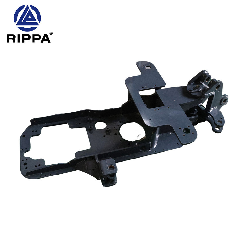 Excavator R10-5 Kubota/R10-5 Yoop/R10-5 Briggs & Stratton Side-Swing Yooper Structure (Cylinder Top Mount) (Powder-Coated - RIPPA Black RAL7016)[LP0112013402]