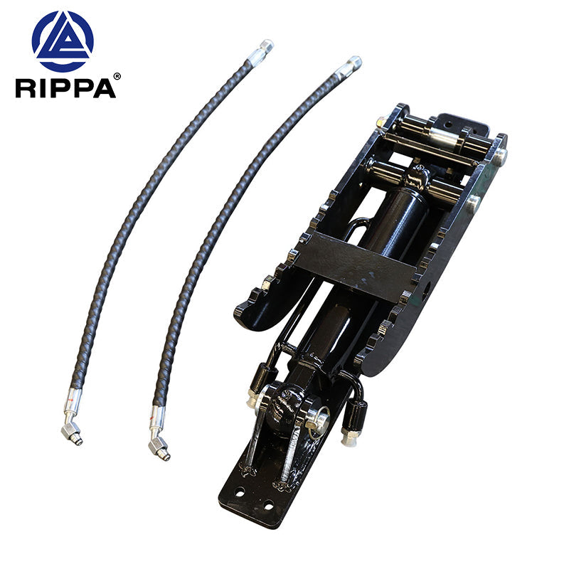 R32 Mini ExcavatorHydraulic thumb clamp assembly parts-black RAL900mm4[LP02080107]