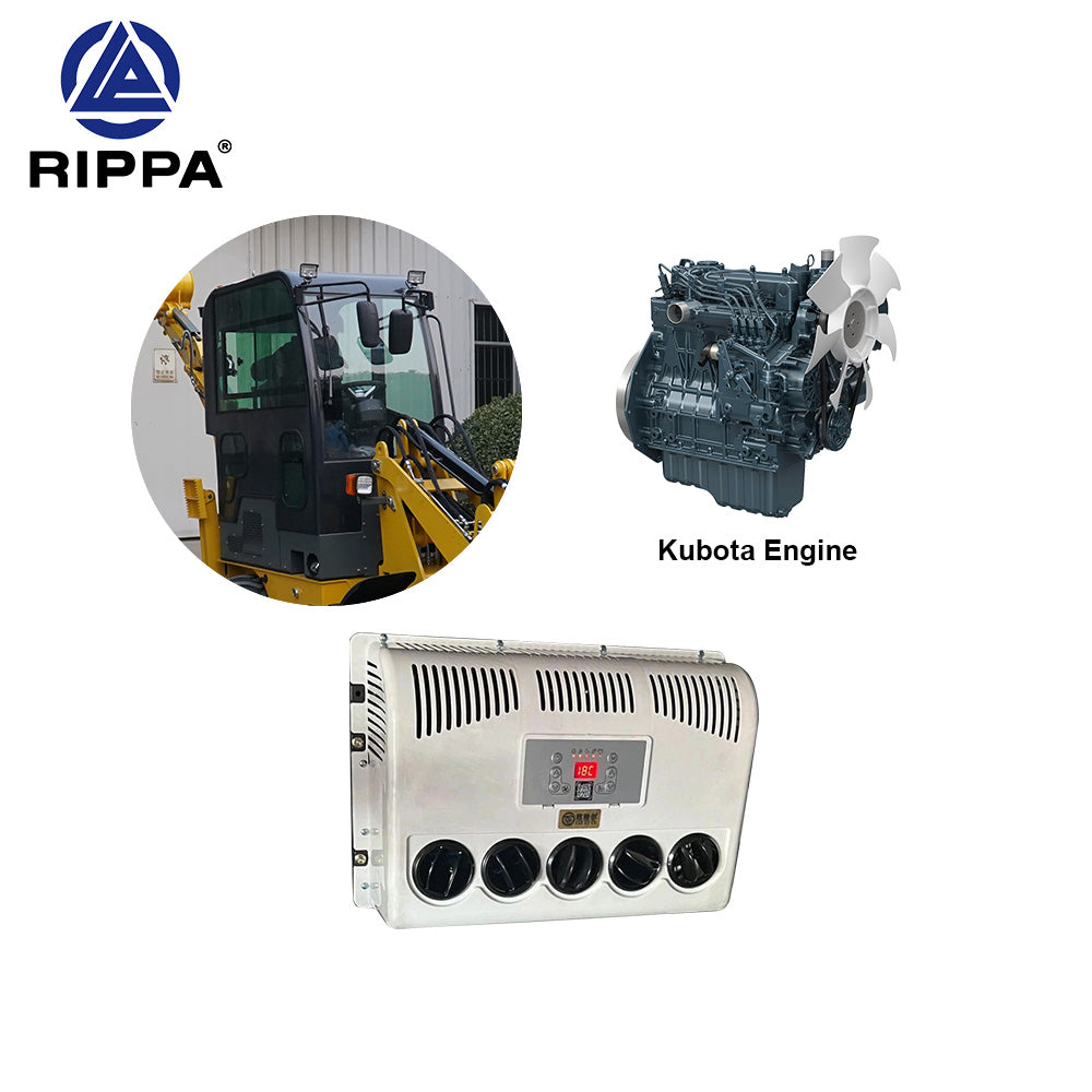 RB06  Cab (air conditioning) + Kubota D1105 (Euro 5/EPA4) [LP02030005]