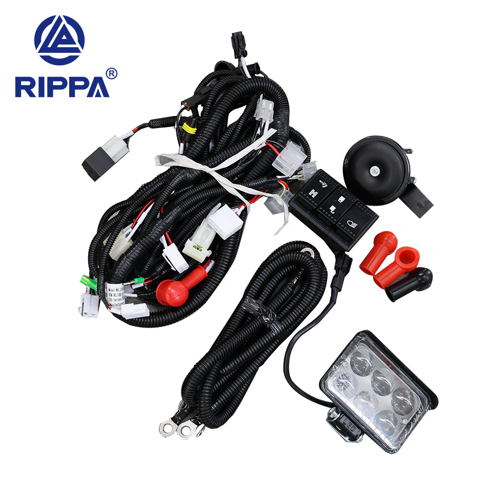 Excavator R10-5 Yoop/R10-5 Briggs & Stratton S Ligong Universal Complete Wiring Harness[LP0106020435]