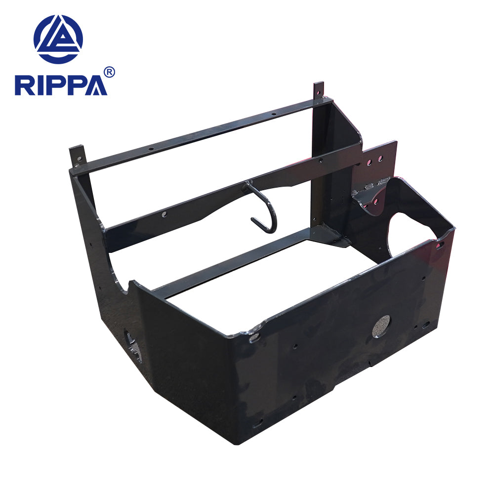 Excavator R32-3 Kubota/R32-3 Kubota Seat Bracket (Powder-Coated - RIPPA Black RAL7016)[LP0112014062]